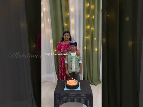Minivlog❤️My son’s Birthday celebration😍|Oct22✨|#shorts #tamil #birthday #celebration #vlog