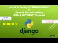 Vid 2 - Deploy Python Django to Cpanel Shared Hosting