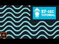 Simple Wave - Illustrator Tutorial Adobe Creative Cloud