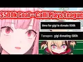 Download Lagu Gigi About to Go Bankrupt After Donating $500K to Make Calli Play League of Legends【Hololive EN】