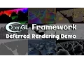 OpenGL Framework with Deferred Rendering