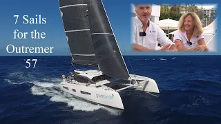 7 Sails for our new Outremer 57 (Sailing Greatcircle ep.366)