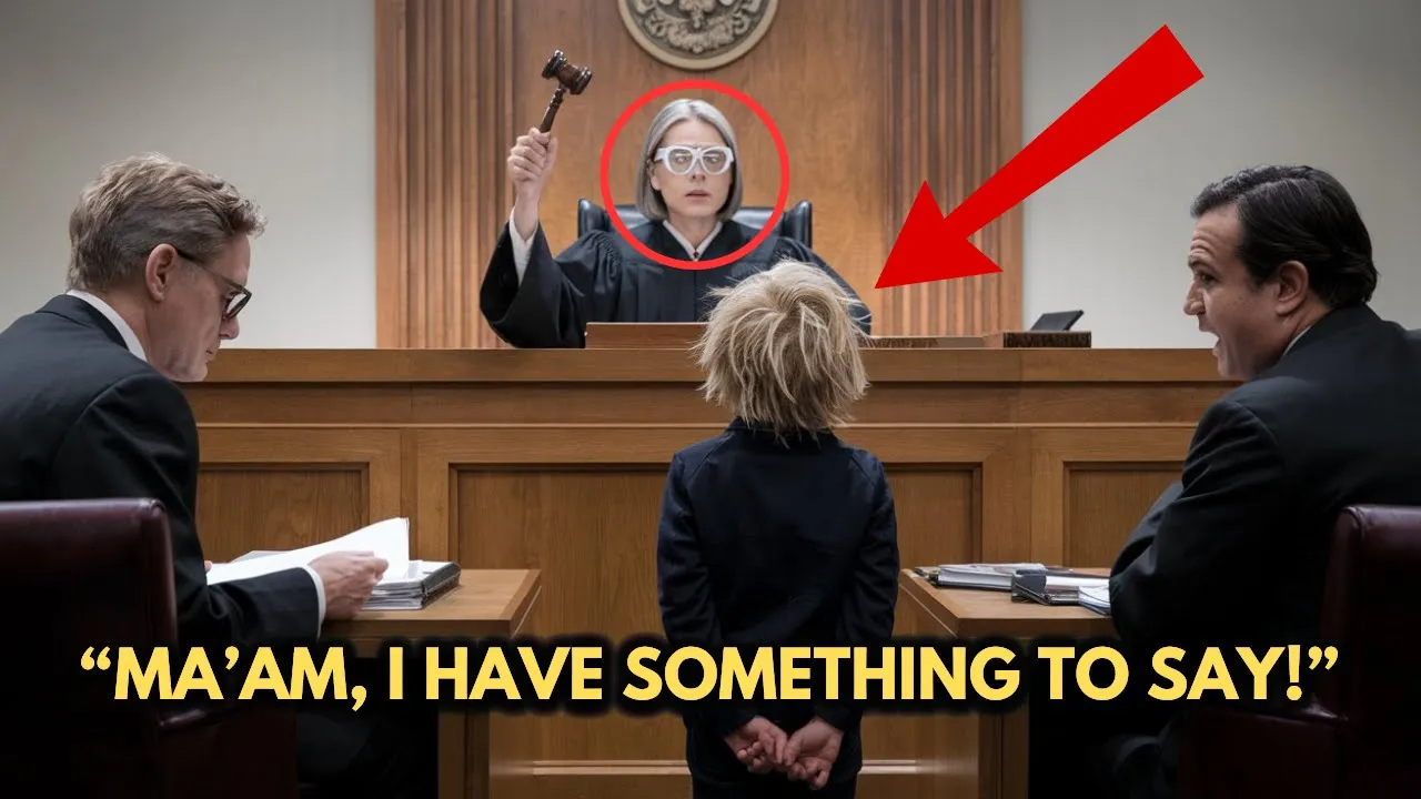 Outline Video Boy INTERRUPTS Judge In Court - Reveals HIDDEN Secret That SHOCKED Everyone!