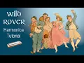 Lagu WILD ROVER IRISH HARMONICA TUTORIAL - with FREE TAB