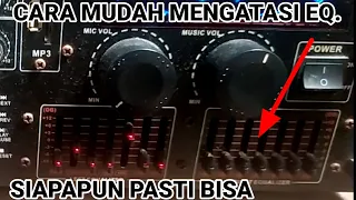 Download Sulusi paling murah dan mudah. mengatasi equaliser mati 1 channel. MP3