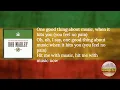Bob Marley & The Wailers - Trenchtown Rock [lyrics]