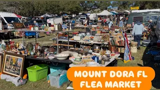 Antiquing at the Best Antique Flea Market in Florida Mount Dora Renningers Extravaganza Shopping