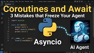 Asyncio Coroutines await and Why Your Agent Freezes Silently - Asyncio Series