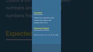 Python Interview Questions List Comprehension 12