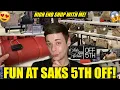 Saks Fifth Avenue 5th OFF Shop With Me Louis Vuitton Gucci Prada Valentino