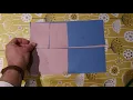Equivalent fractions with A4 paper