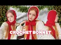 Crochet bonnet super easy how to tie a beautiful bow