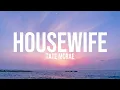 Housewife - Tate Mcrae (Lyrics Video)