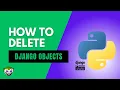 How To Delete Django Database Objects On HTML Page Django Task Manager App