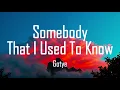 Gotye, Kimbra - Somebody That I Used To Know (Sub. Español + Lyrics)