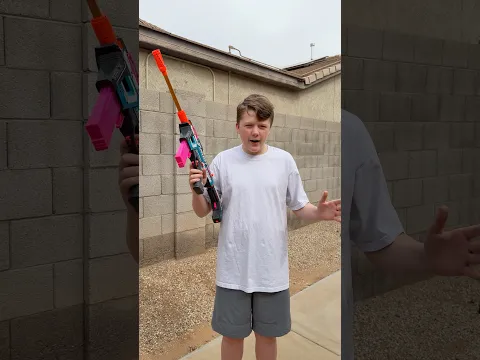 The 3D Printed Nerf Experiment.