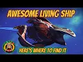 No Man s Sky - SilverBack Red and Black Living Ship Location