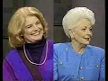 Molly Ivins and Ann Richards on Letterman 1991 1992