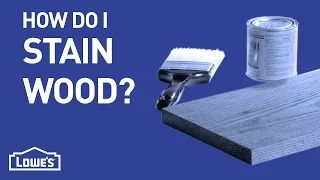 Wood Staining 101 DIY Basics