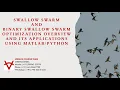 SWALLOW SWARM AND BINARY SWALLOW SWARM OPTIMIZATION OVERVIEW ITS APPLICATIONS USING MATLAB-PYTHON