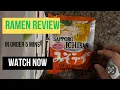 Sapporo Ichiban Miso Ramen Instant Ramen Review