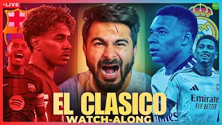 Barcelona v Real Madrid El Clasico Watchalong LIVE | TFHD