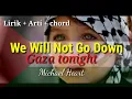 Lagu We Will Not Go Down (Gaza Tonight) - (lirik + arti + chord gitar) Michael heart