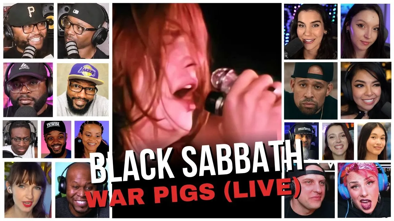 Black Sabbath - War Pigs (LIVE 1970) Reaction Compilation Black Sabbath - War Pigs (LIVE 1970) Reaction Compilation
