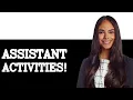Activities Assistant Interview Questions With Answer Examples 2025