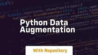 python data augmentation
