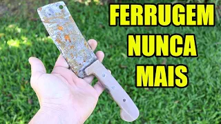 Aprenda a Evitar a FERRUGEM em suas FACAS