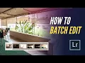 How To Batch Edit Real Estate Photos in Lightroom