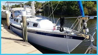 67. Our FREE BOAT is Back in the Water! | Learning the Lines – DIY Sailing