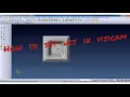How To Set Ucs In Visicam