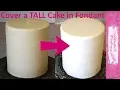 Download Lagu Cover an extra Tall Cake in Fondant. Step by Step Tutorial