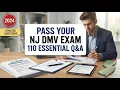 Pass The 2026 DMV NJ Written Exam 110 Questions With Explained Answers To Help You Pass Faster Now