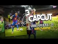 Smooth reverse cc presets football editing tutorial on capcut