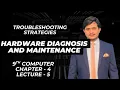 Hardware diagnosis and maintenance Troubleshooting strategies 9th Computer - Ch 4