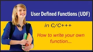 User Defined Functions UDF in what is user defined function in C what is udf