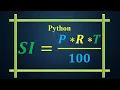 Write a program to print interest practical