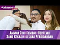 Lagu Momen Ammar Zoni Dengan Penampilan Terbaru Saat Bertemu dr Kamelia Sebelum Memulai Persidangan