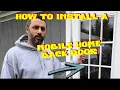 How to replace your mobile home door