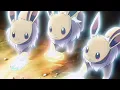 Lagu 3 Eevee Evolve at the Same time || Rare Occurrence