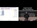 MIT 6 004 L20 Virtual Memory