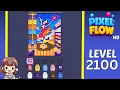 Pixel Flow Level 2100 Solution Walkthrough