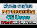 Hindi Cheat engine Tutorial - Cheat Engine For Returning Users Step 8 Multi level Pointers