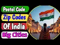 India postal code list major areas