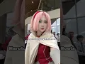 Lagu Naruto cosplay X No Roots part 18☠️🤣🤣 #naruto #sakura #anime #cosplay #shorts