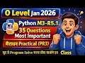 o level python practical 2026 O Level Python PR3 Practical Marathon July 2026