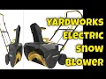 Yardworks Electric Snowblower from